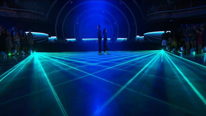 Laser floor