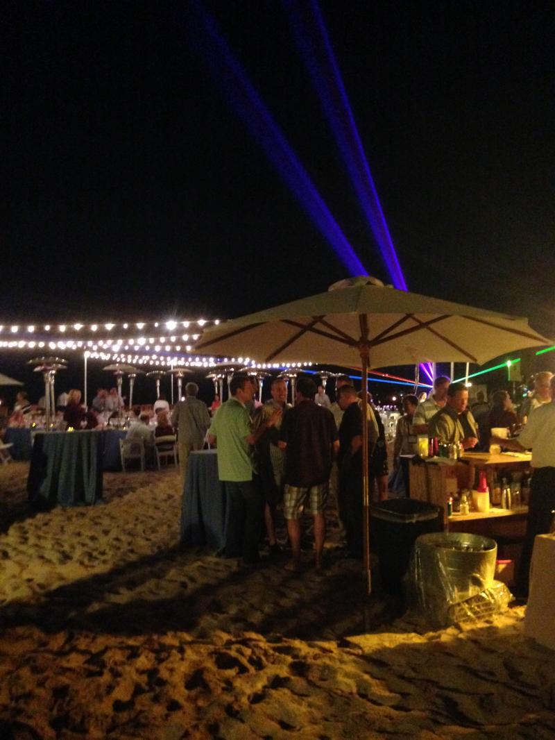 Beach Corporate Event